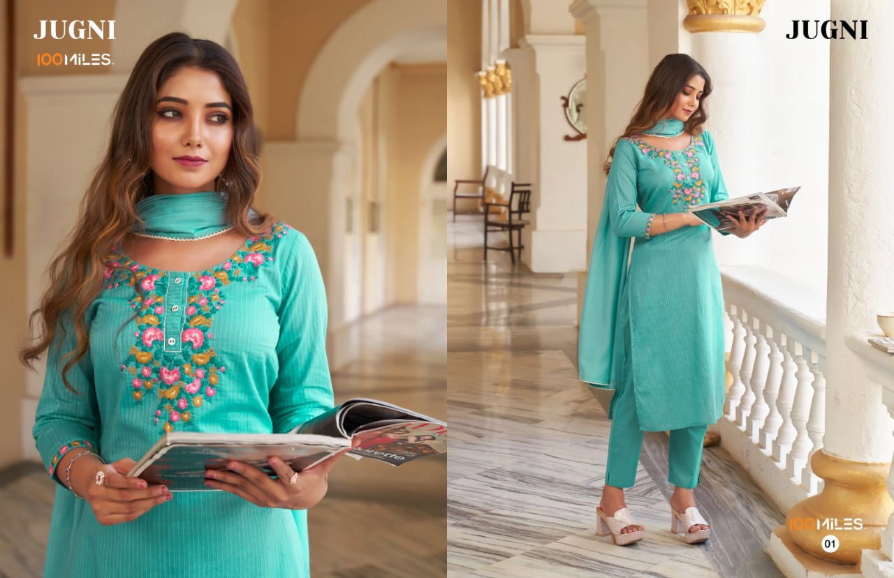 Jugni By 100 Miles Readymade Salwar Kameez Catalog